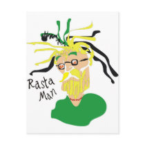 Rastaman postcards by naranjay Rastaman postcards