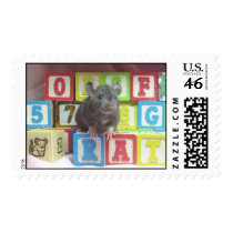 rat block postage by Rsungodess rat block postage