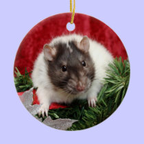 Rat Christmas Ornament ornaments
