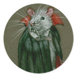Rat Count Dracula Stickers