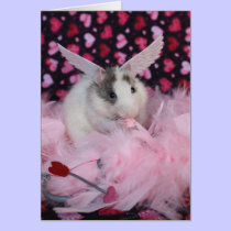 Rat Cupid Card cards