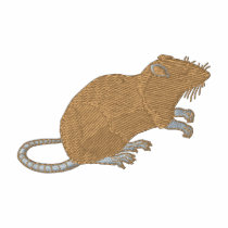 Rat embroidered shirts