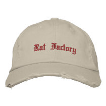 Rat Factory Embroidered Hat