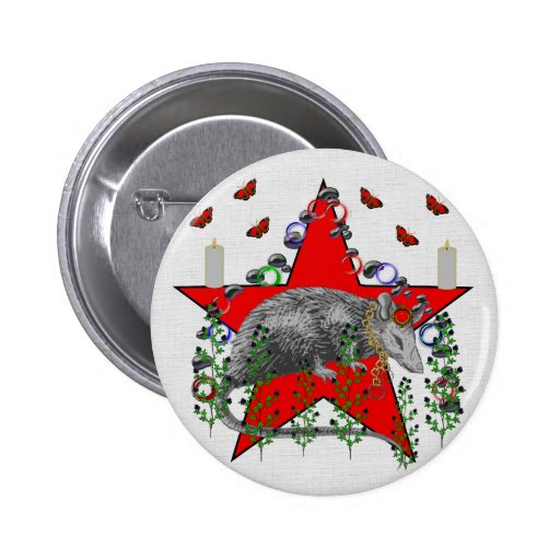 Rat God Pin