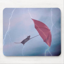Rat In A Storm Mousepad by heartniki Rat In A Storm Mousepad