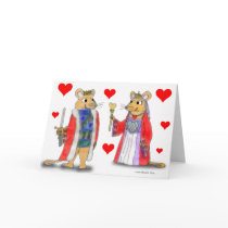 Rat King and Queen of Hearts Card by rclord Rat King and Queen of Hearts Card