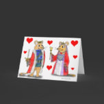 Rat King and Queen of Hearts Card