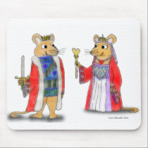 Rat King and Queen of Hearts Mousepad