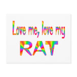 Rat Love postcards