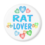 RAT LOVER magnets