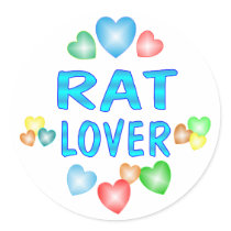 RAT LOVER STICKERS