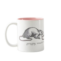 Rat Lovers Mug by awesomeanimal Rat Lovers Mug
