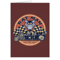 Rat Man Rusted Customs Cards