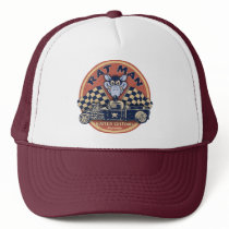 Rat Man Rusted Customs Mesh Hat