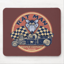 Rat Man Rusted Customs Mousepads