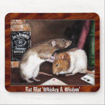 Rat Mat, the unique Rat mouse mat mousepads