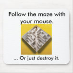 Rat maze musepad mousepads