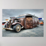 Rat Rod Bus Hot Rod Thing posters