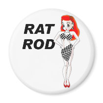 Rat Rod magnets