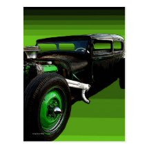 Rat Rod Post Card