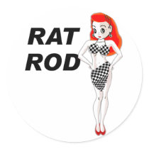 Rat Rod stickers