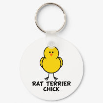 Rat Terrier Chick keychains