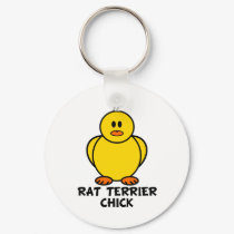 Rat Terrier Chick keychains
