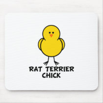 Rat Terrier Chick mousepads