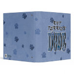 Rat Terrier DUDE 3 Ring Binder