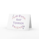 Rat Terrier Furever Friends cards by GreyWolfCreation Rat Terrier Furever Friends cards