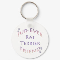 Rat Terrier Furever Friends keychains
