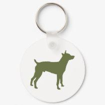 Rat Terrier keychains