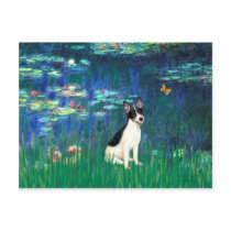 Rat Terrier - Lilies 5 postcards