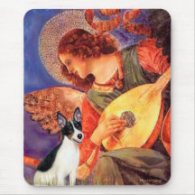Rat Terrier - Mandolin Angel Mouse Pad
