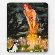 Rat Terrier - MidEve Mouse Pads
