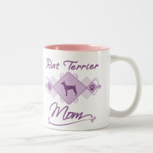 Rat Terrier Mom Coffee Mugs
