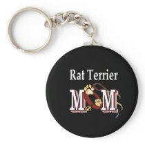 Rat Terrier MOM Gifts Keychains