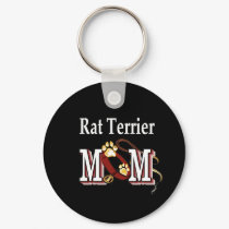 Rat Terrier MOM Gifts keychains