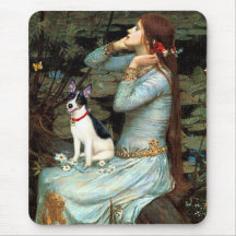 Rat Terrier - Ophelia Seated Mouse Pad
