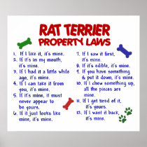 RAT TERRIER PL2 POSTERS