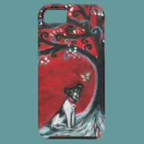 Rat Terrier Rattie Love Hearts casemate cases