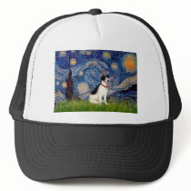 Rat Terrier - Starry Night hats