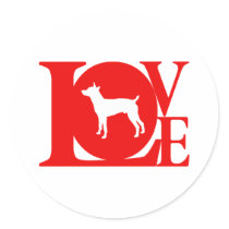 Rat Terrier stickers