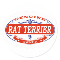 RAT TERRIER_ stickers
