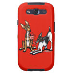 Rat Terrier Sweethearts Samsung Galaxy SIII Case