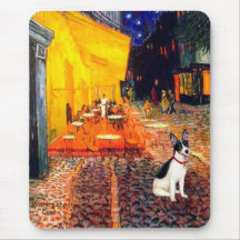 Rat Terrier - Terrace Cafe Mouse Mats