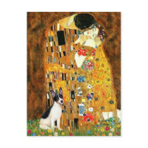 Rat Terrier - The Kiss postcards
