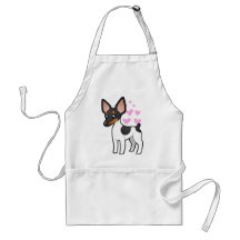 Rat Terrier / Toy Fox Terrier Love Apron