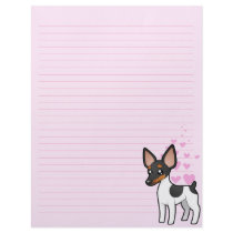 Rat Terrier / Toy Fox Terrier Love Letterhead