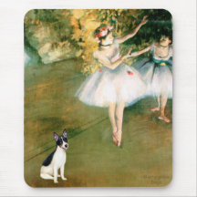 Rat Terrier - Two Dancers Mouse Pad
